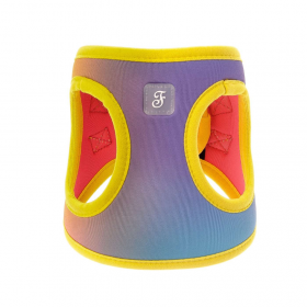 Мек нагръдник за кучета Ferribiella Motif Rainbow Harness - дизайн 